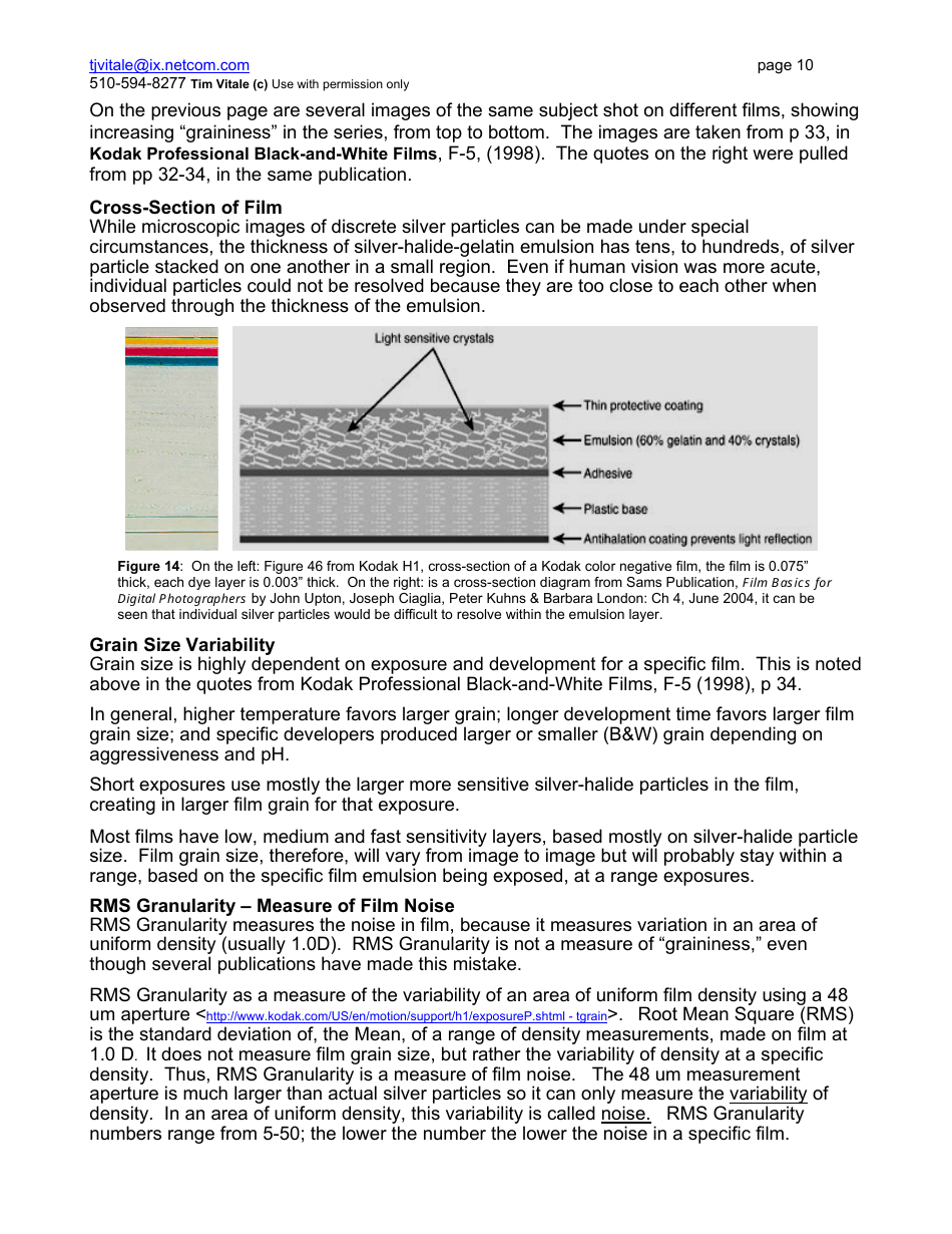 Film Grain, Resolution and Fundamental Film Particles - Version 20, Page 10