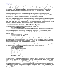 Film Grain, Resolution and Fundamental Film Particles - Version 20, Page 3