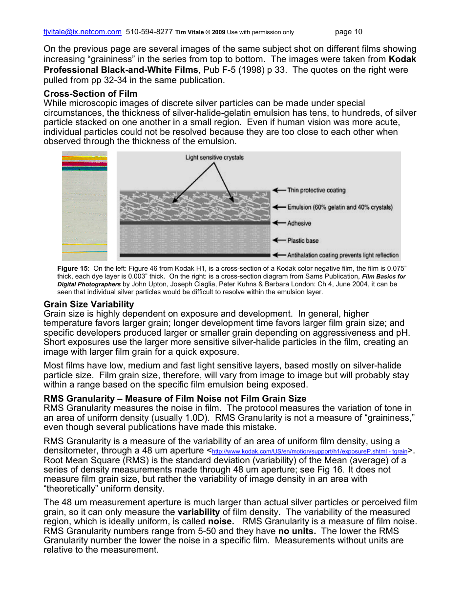 Film Grain, Resolution and Fundamental Film Particles - Version 24, Page 10