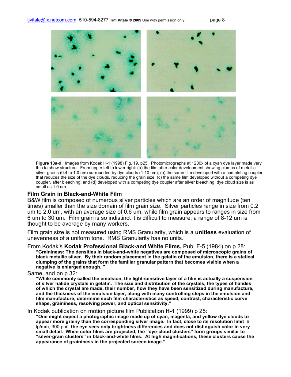 Film Grain, Resolution and Fundamental Film Particles - Version 24, Page 8