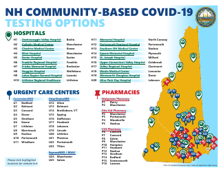 Document preview: Nh Community-Based Covid-19 Testing Options - New Hampshire