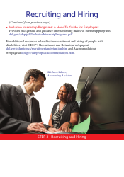 Building an Inclusive Workforce: a Four-Step Reference Guide to Recruiting, Hiring and Retaining Employees With Disabilities, Page 11