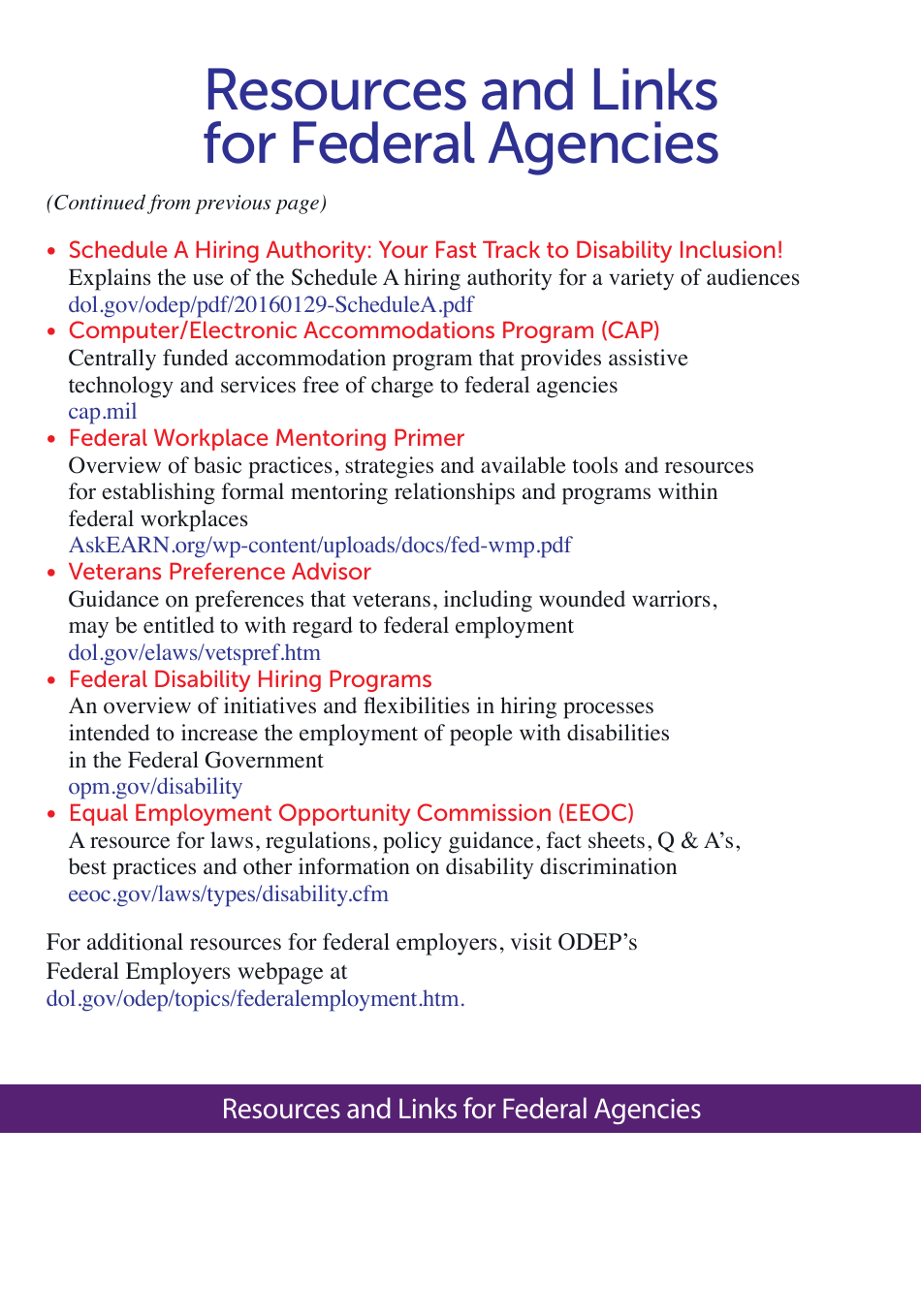 Building an Inclusive Workforce: a Four-Step Reference Guide to Recruiting, Hiring and Retaining Employees With Disabilities, Page 16