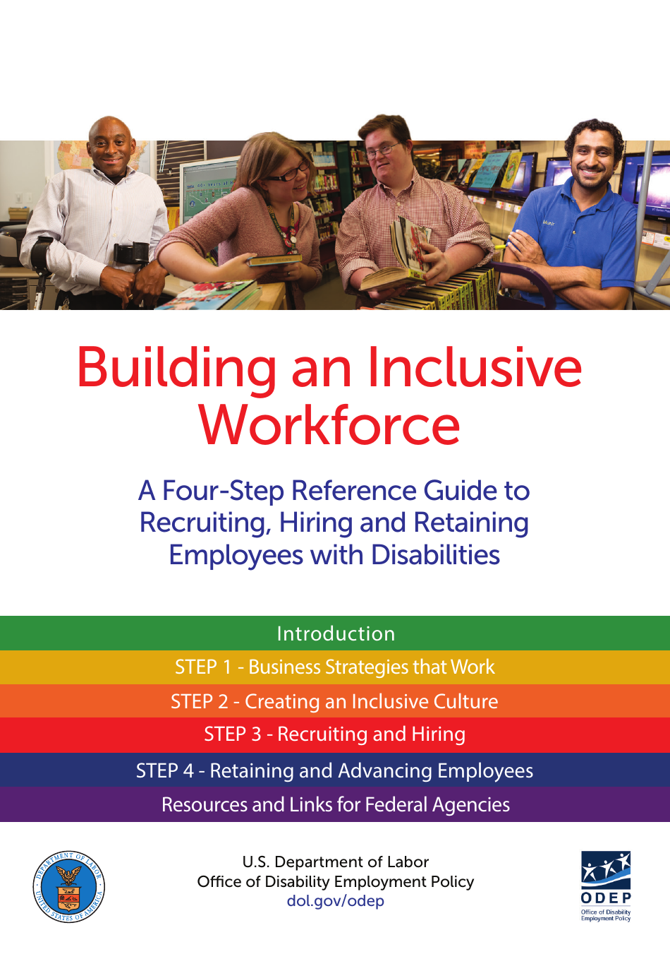 Building an Inclusive Workforce: a Four-Step Reference Guide to Recruiting, Hiring and Retaining Employees With Disabilities, Page 1