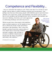 Building an Inclusive Workforce: a Four-Step Reference Guide to Recruiting, Hiring and Retaining Employees With Disabilities, Page 2