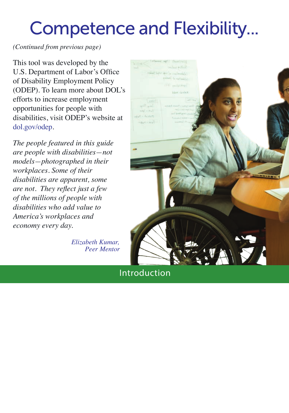 Building an Inclusive Workforce: a Four-Step Reference Guide to Recruiting, Hiring and Retaining Employees With Disabilities, Page 3