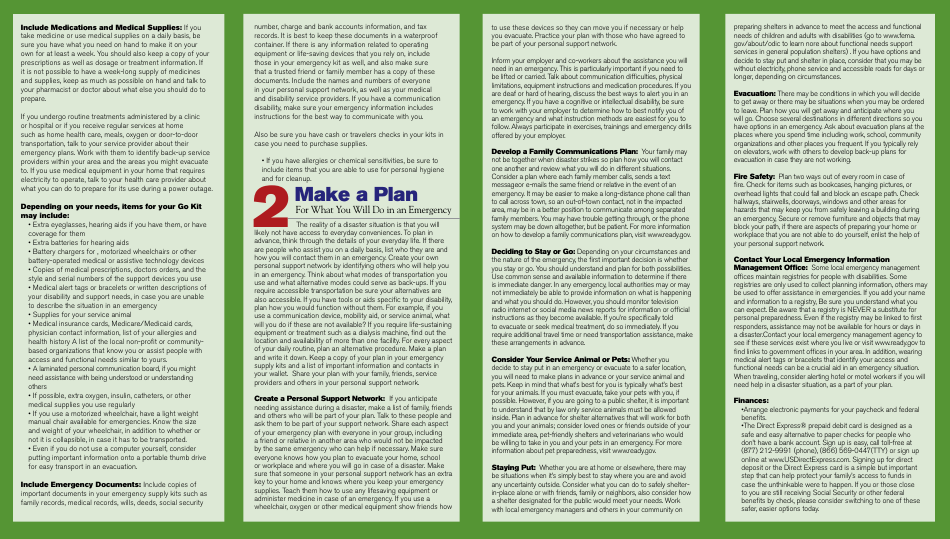 Preparing Makes Sense. Get Ready Now., Page 3