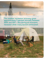 The Outdoor Recreation Economy: Take It Outside for American Jobs and a Strong Economy, Page 11