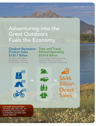 The Outdoor Recreation Economy: Take It Outside for American Jobs and a Strong Economy, Page 7