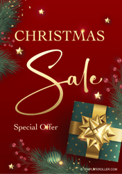 Document preview: Christmas Flyer Template - Sale
