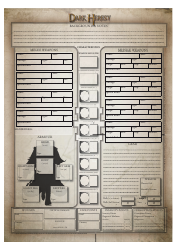Warhammer 40,000 Character Sheet - Dark Heresy, Page 2