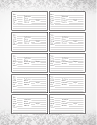 Ars Magica Fifth Edition Character Sheet, Page 4