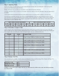 Descent Character Sheet - Journeys in the Dark &amp; the Road to Legend, Page 2