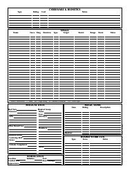 Shadowrun 3.1 Character Sheets, Page 12