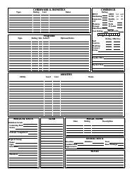 Shadowrun 3.1 Character Sheets, Page 15
