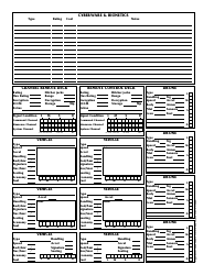 Shadowrun 3.1 Character Sheets, Page 17