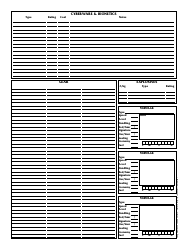 Shadowrun 3.1 Character Sheets, Page 23