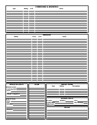 Shadowrun 3.1 Character Sheets, Page 24