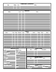 Shadowrun 3.1 Character Sheets, Page 25