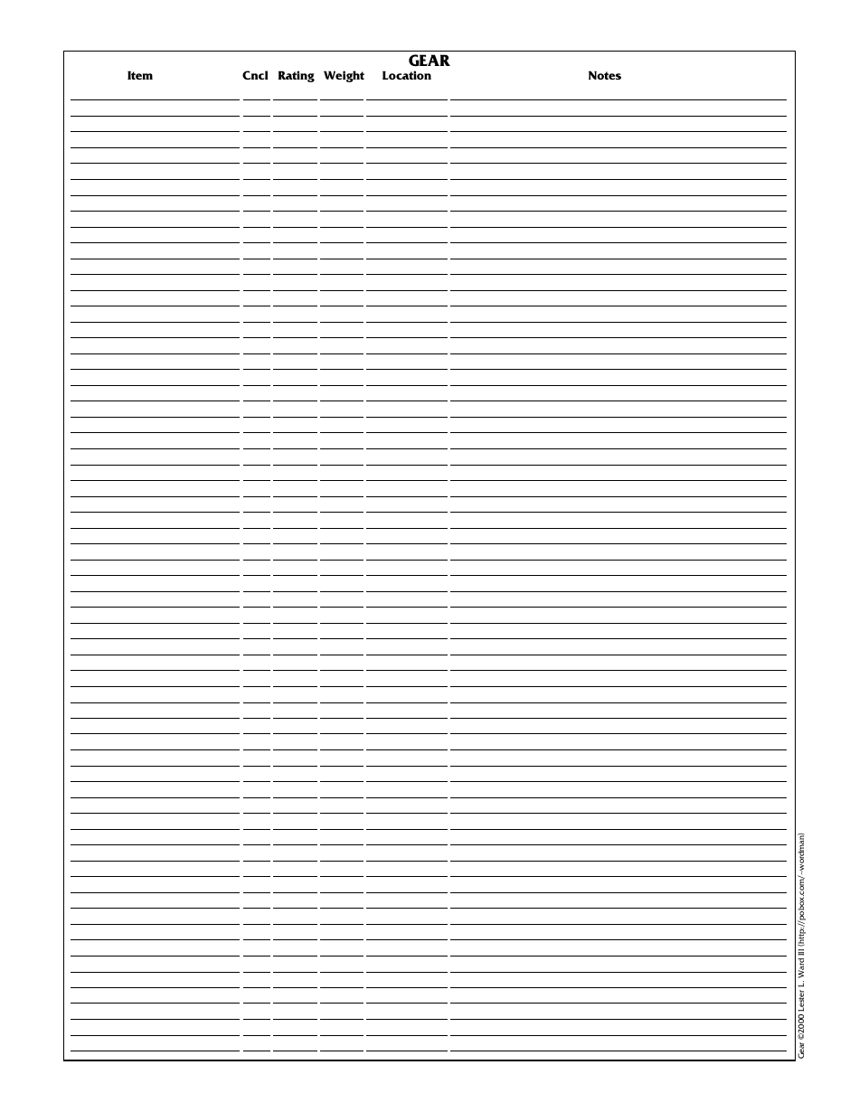 Shadowrun 3.1 Character Sheets, Page 32