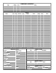 Shadowrun 3.1 Character Sheets, Page 9