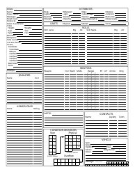 Shadowrun 5th Edition Character Sheets, Page 11