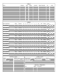 shadowrun 5e character sheet printable