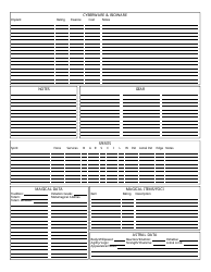 Shadowrun 5th Edition Character Sheets, Page 17