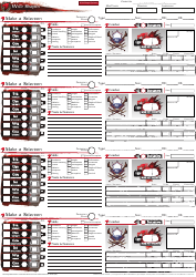 Dungeons &amp; Dragons Gimmicky Character Sheet, Page 7