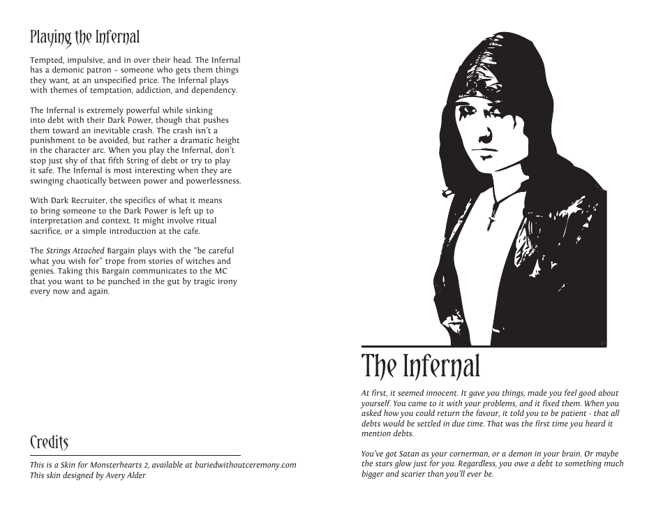 Monsterhearts 2 Character Sheets, Page 11