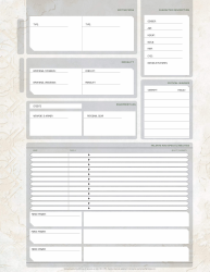 Star Wars Force and Destiny Character Sheet, Page 2