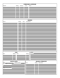 Shadowrun 4th Edition Character Sheets, Page 22
