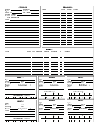 Shadowrun 4th Edition Character Sheets, Page 26