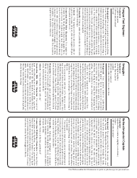 Star Wars Roleplaying Game Character Template, Page 15