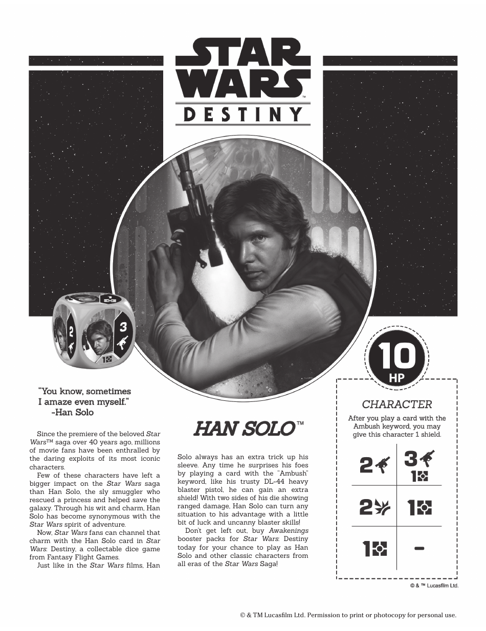 Star Wars Roleplaying Game Character Template, Page 22