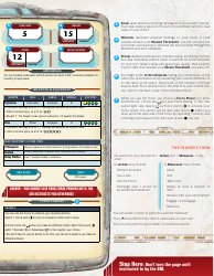Star Wars Age of Rebellion Warrior Pon Character Sheet, Page 3
