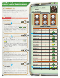 Star Wars Age of Rebellion Commander Arkhan Character Sheet, Page 4
