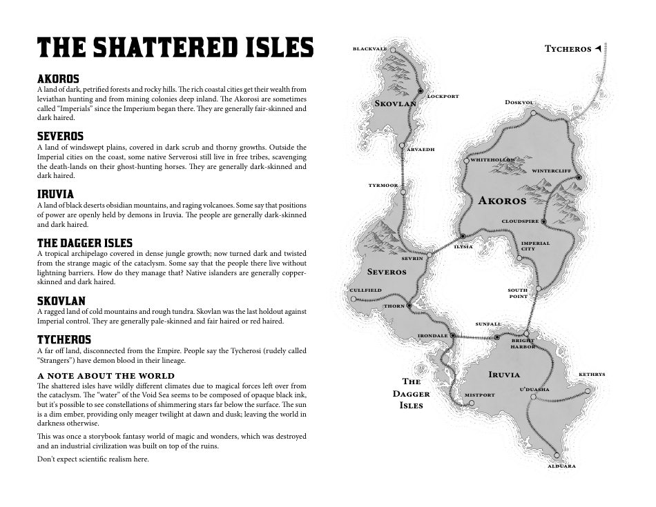 Blades in the Dark Character Sheets Download Printable PDF Templateroller