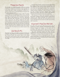 Legend of the Five Rings Hida Sugi Character Sheet, Page 3