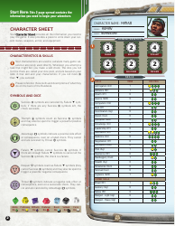 Star Wars Edge of the Empire Technician Mathus Character Sheet, Page 2