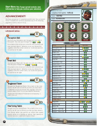 Star Wars Edge of the Empire Technician Mathus Character Sheet, Page 4