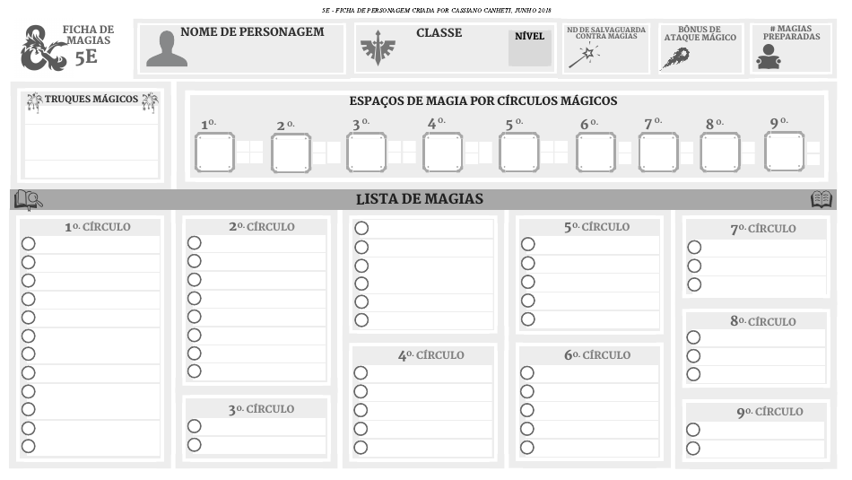 Dd 5e Character Sheet (Portuguese), Page 3
