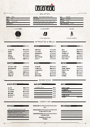 Degenesis Characters Sheets - Harm&#039;s Way, Page 5