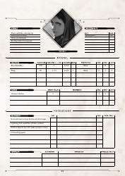 Degenesis Characters Sheets - Harm&#039;s Way, Page 6