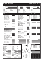 Document preview: Mythic Iceland Character Sheet