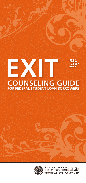 Exit Counseling Guide for Federal Student Loan Borrowers Download Pdf