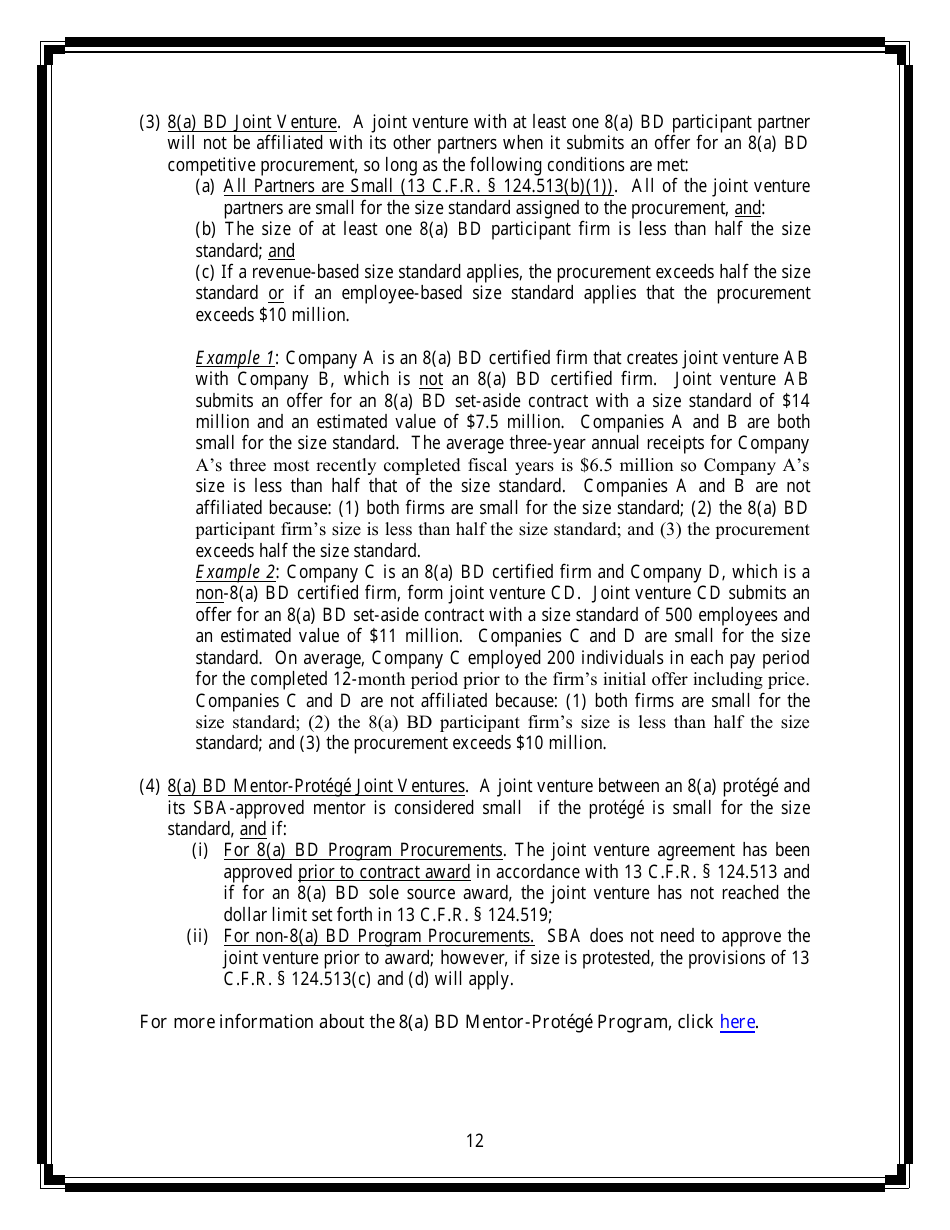 Small Business Compliance Guide Size and Affiliation, Page 12