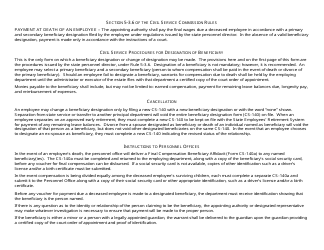 Form CS-140 Final Compensation Beneficiary Designation - Michigan, Page 2