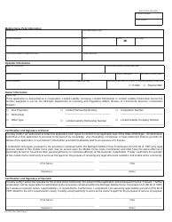 Form BCC-967 Application for Mobile Home Park License - Michigan, Page 2