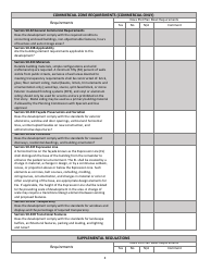 Site Plan Checklist - City of Flint, Michigan, Page 4